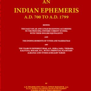 An Indian Ephemeris (6 Vol. Set )